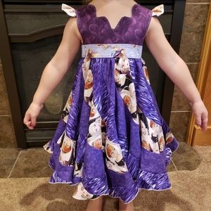 Frozen 2 Twirl Dress, handmade